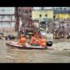 Ganga Water Level Crosses Danger Mark in Varanasi, Ghats and Temples Submerged Amid Heavy Rain