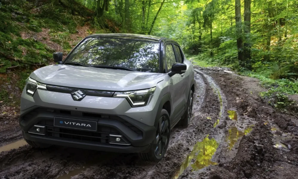 Maruti Suzuki e-Vitara Electric SUV Launched – 500 km Range, Stock Impact