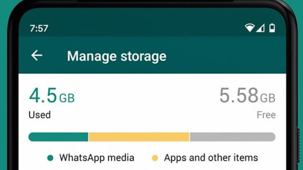 WhatsApp का नया फीचर: अब हर चैट के लिए अलग से मैनेज कर सकेंगे स्टोरेज, बीटा टेस्टिंग में दिखा नया विकल्प 33 WhatsApp का नया फीचर: हर चैट के लिए अलग से मैनेज कर सकेंगे स्टोरेज, जल्द जारी होगा अपडेट
