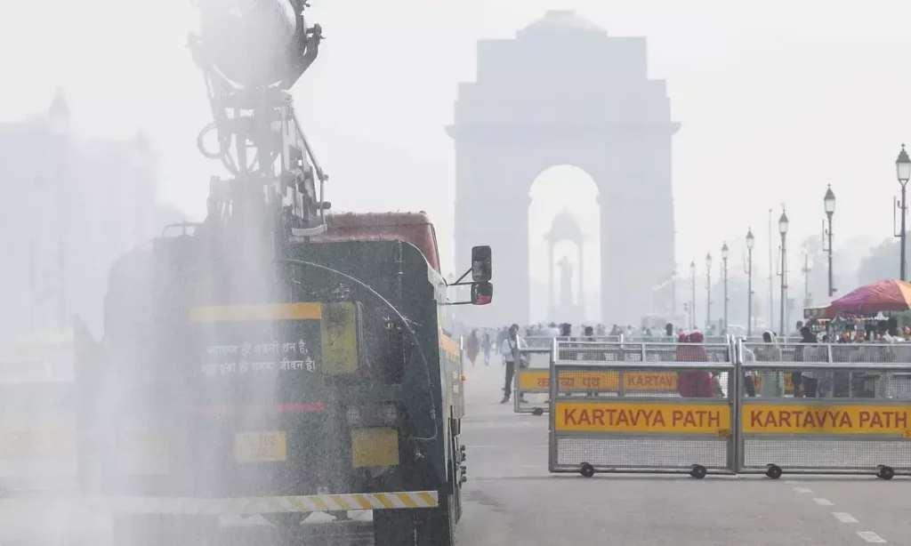Delhi Air Quality Turns ‘Very Poor’ Again AQI 344, Several Areas Cross 400 | Dainik Diary