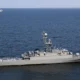 Iranian warship IRIS Dena को US submarine के टॉरपीडो हमले के बाद Sri Lanka के पास Indian Ocean में डूबते हुए देखा गया।