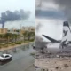 Middle East में जारी US‑Iran युद्ध के बीच Eastern Tehran में Missile Blast की Chit / Tension Scene