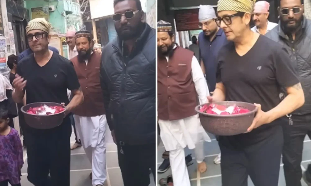 सोनू निगम ने बरेली में आला हज़रत के उर्स में दी हाज़िरी — शहर में दिखा रूहानी रंग