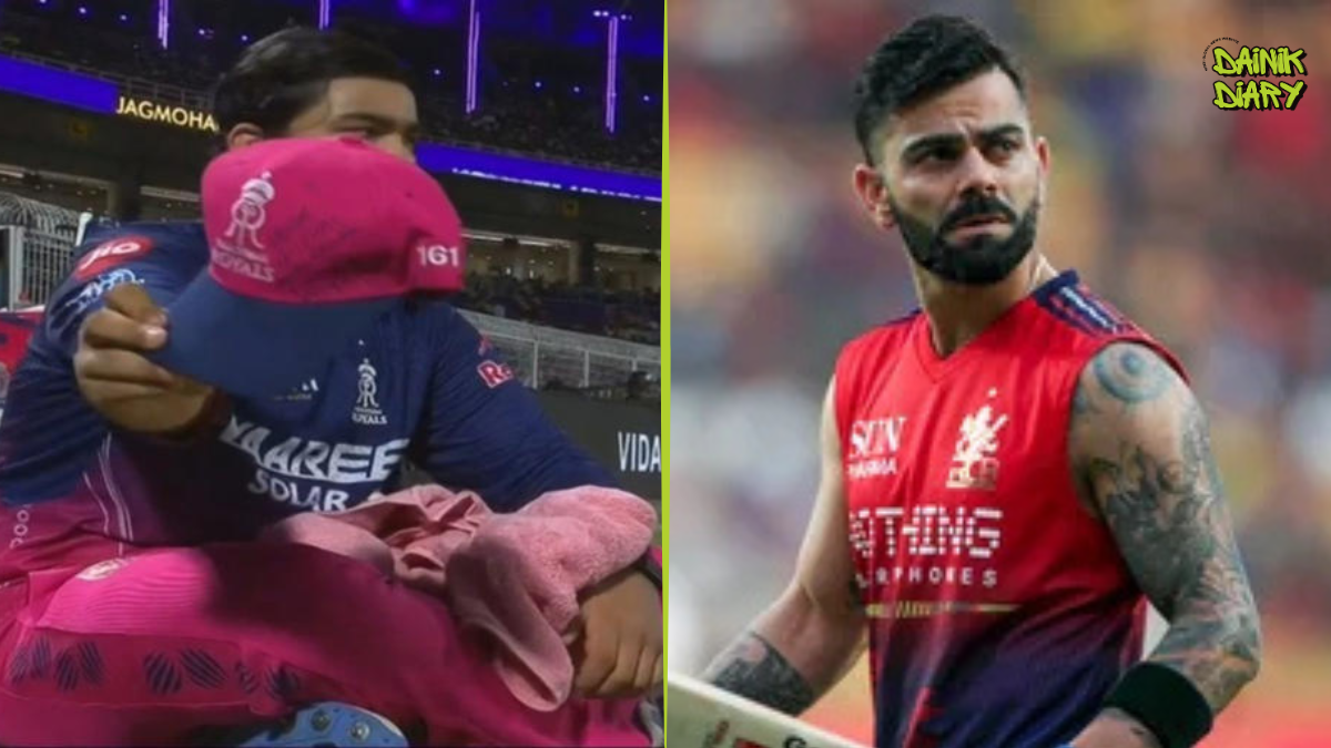Vaibhav Sooryavanshi ने दिखाई Virat Kohli की Signed Cap, IPL 2026 में Photos Viral | Dainik Diary