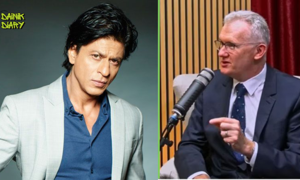ऑस्ट्रेलियाई मंत्री टोनी बर्क, जिन्होंने शाहरुख खान की फिल्मों के प्रति अपना प्यार जताया।