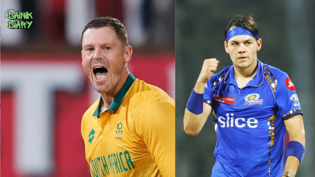 IPL 2026 में चोटों का तांडव Gerald Coetzee से George Linde तक, जानिए किस टीम ने किसे बनाया अपना नया हथियार 32 IPL 2026 Replacements: Gerald Coetzee से George Linde तक — सभी टीमों के रिप्लेसमेंट साइनिंग्स की पूरी लिस्ट | Dainik Diary