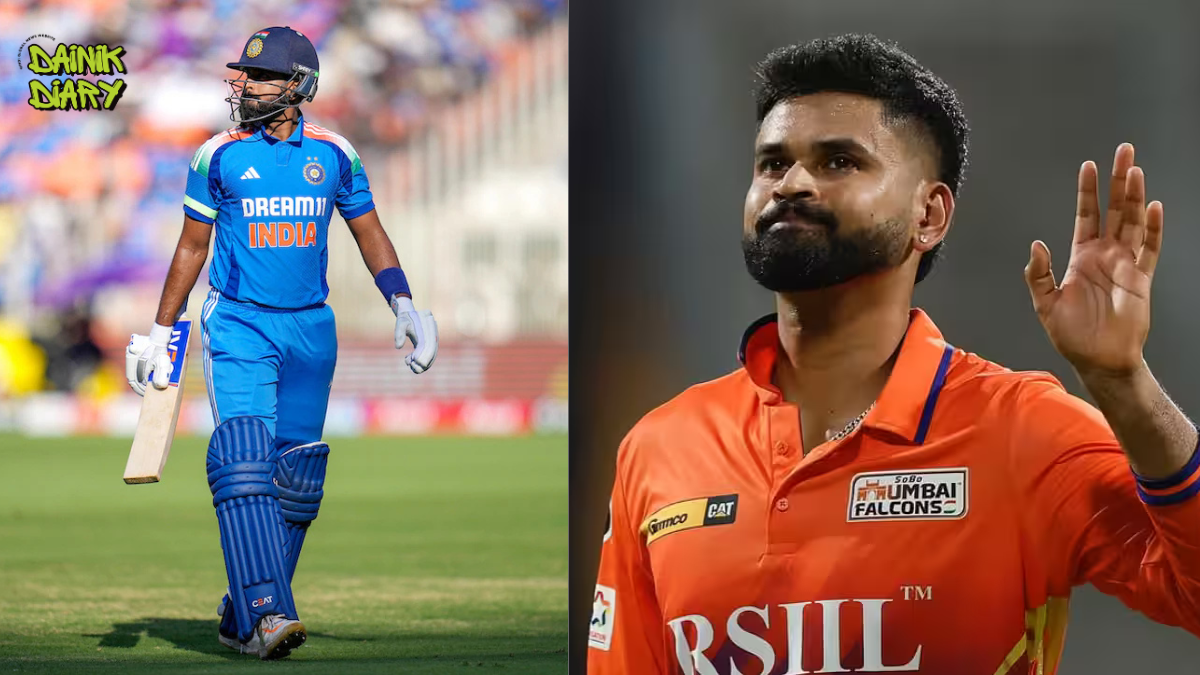 Shreyas Iyer बनेंगे T20 कप्तान? BCCI का दो-टीम प्लान | Dainik Diary