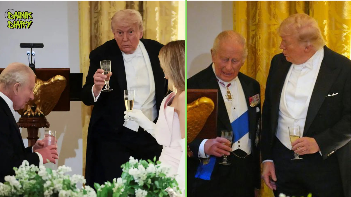 Trump ने King Charles को White House में क्या खिलाया? State Dinner का पूरा Menu यहाँ देखें | Dainik Diary