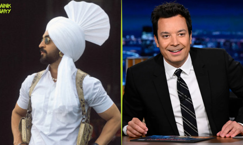 Diljit Dosanjh ने Jimmy Fallon को सिखाए Bhangra के ठुमके, The Tonight Show पर मचाया धमाल
