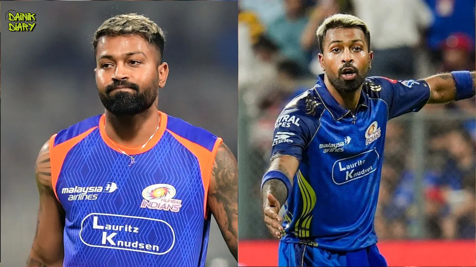 Hardik Pandya Fined by BCCI After KKR Match in IPL 2026 | Dainik Diary