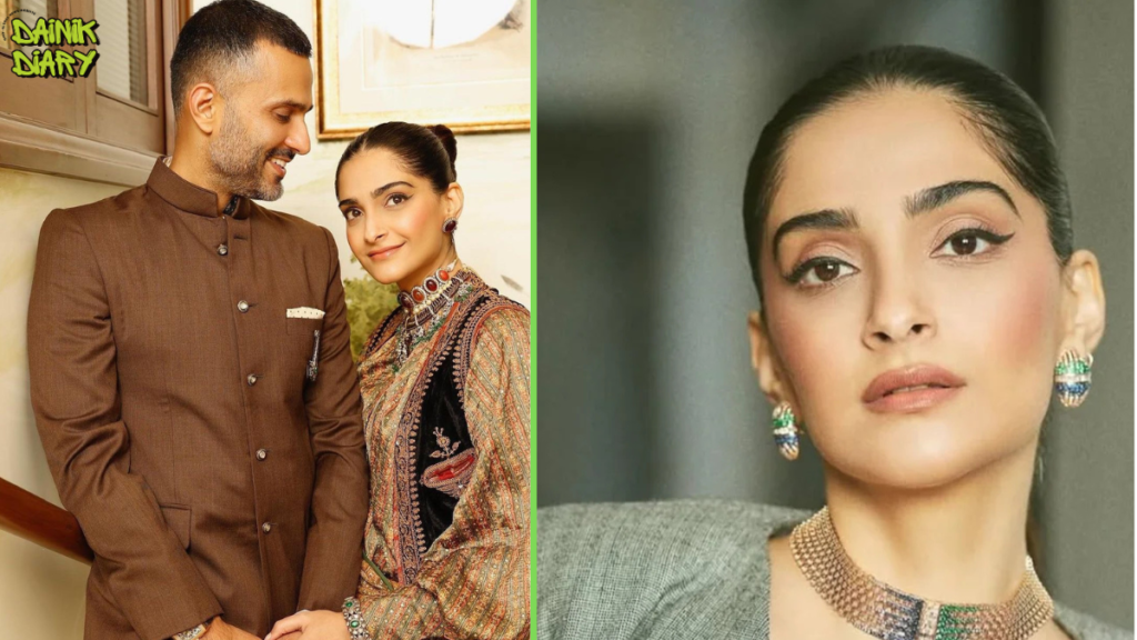 "एक दशक तुम्हारे साथ" Sonam Kapoor ने Anand Ahuja संग 10 साल के प्यार को किया सेलिब्रेट, दिखाई बेटे Vayu की झलक 32 Sonam Kapoor ने मनाई 8वीं Anniversary — "एक दशक तुम्हारे साथ" पोस्ट ने किया सबको इमोशनल | Dainik Diary