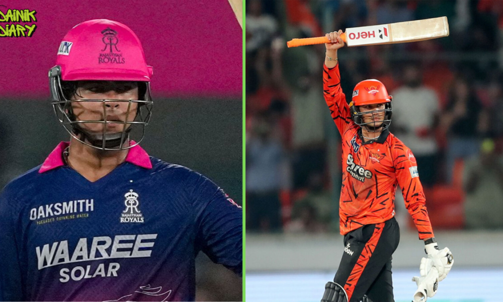 Vaibhav Sooryavanshi ने तोड़ा World Record — T20 में सबसे तेज़ 100 छक्के, Abhishek Sharma भी पीछे | Dainik Diary