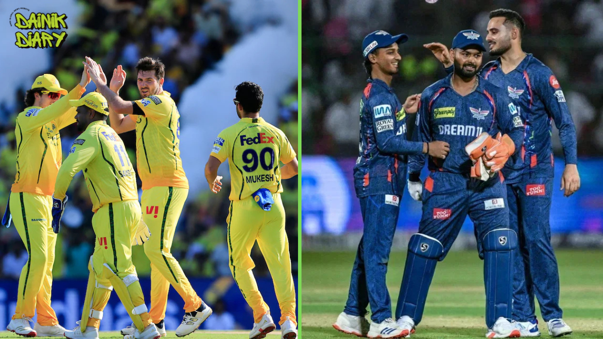 CSK बनाम LSG IPL 2026 — जीत मिली तो Top-4 में पहुंचेगी Chennai, जानिए Playoffs का पूरा गणित | Dainik Diary