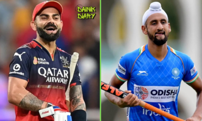Virat Kohli का बड़ा बयान: Cricket वाले Hockey Players के सामने 15% भी Fit नहीं — Hardik Singh ने भी दिया जवाब | Dainik Diary
