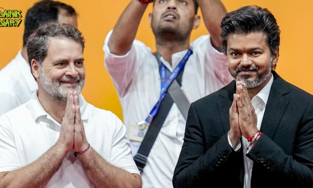 Vijay Cabinet Expansion: 21 TVK, 2 Congress MLAs ने ली शपथ — 59 साल बाद Congress की Tamil Nadu में वापसी | Dainik Diary