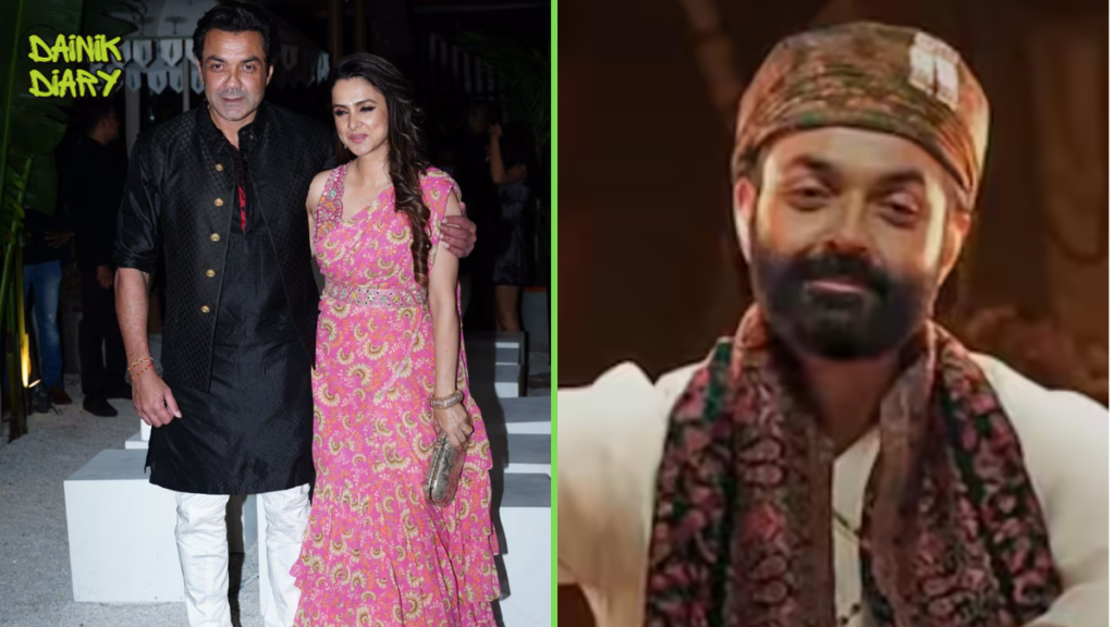 Bobby Deol ने बताया — Aashram के Intimate Scenes के बारे में पत्नी Tanya को पहले क्यों बताया, कहा "वो मेरी Backbone हैं" | Dainik Diary
