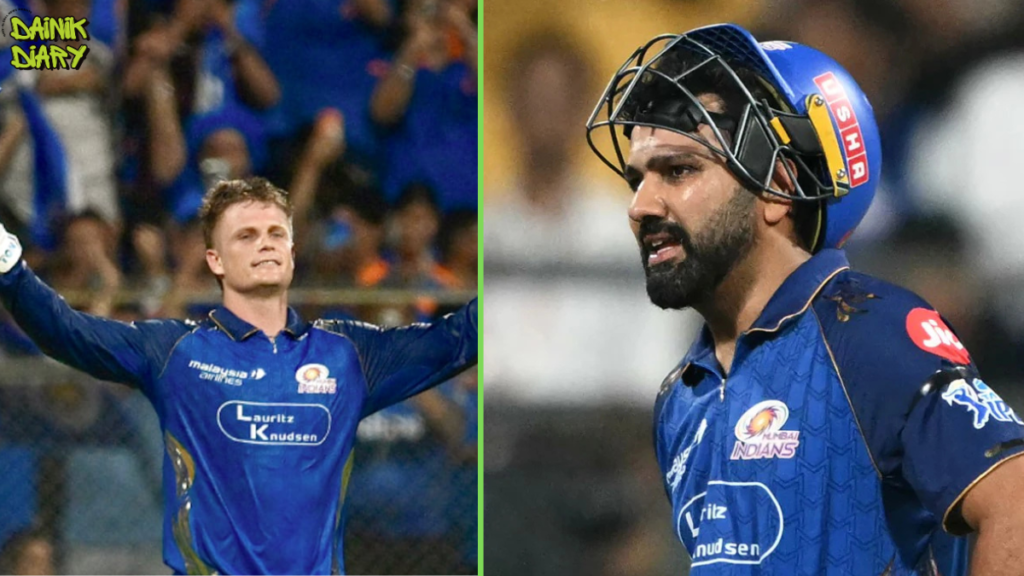 "India के सबसे महान हैं Rohit Sharma" — Ryan Rickelton की तारीफ वायरल, MI की शानदार जीत | Dainik Diary