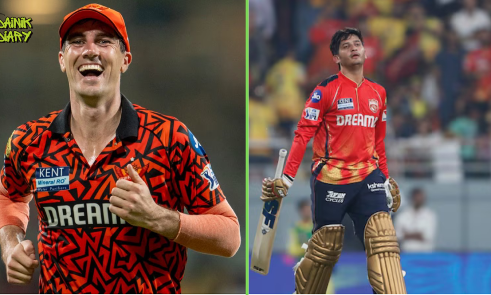 IPL 2026: Pat Cummins की शतरंज चाल ने Priyansh Arya को किया आउट — SRH की 33 रन से जीत | Dainik Diary