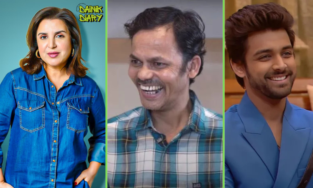 Farah Khan और उनके cook Dilip ने Samarth Jurel के Mumbai apartment का दौरा किया — Dilip के "मेरा घर बड़ा है" वाले दावे पर Farah की 'Taj Mahal' वाली टिप्पणी खूब वायरल हुई। (File Photo)