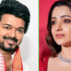 Vijay का नाम सुनकर शरमा गईं Trisha Krishnan — Karuppu Screening का Viral Video | Dainik Diary