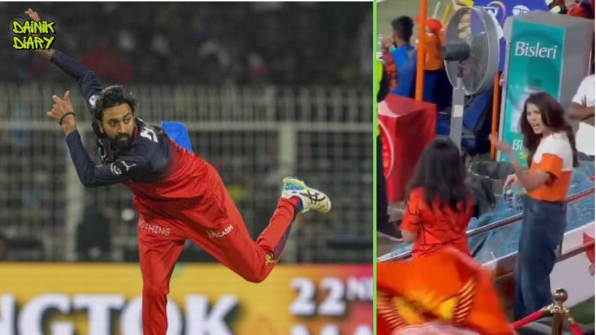 Kavya Maran का Viral Reaction — Krunal Pandya के Wide Bouncer ने चुराया पूरी रात का Show | Dainik Diary