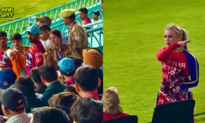 Lucknow IPL Match में Cheerleaders से बदसलूकी — Police को करना पड़ा हस्तक्षेप, Video Viral | Dainik Diary