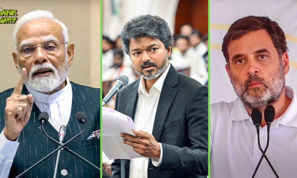 CM Vijay की पहली Delhi Visit — PM Modi और Rahul Gandhi से मुलाकात, Tamil Nadu के लिए माँगेंगे बड़ी मदद | Dainik Diary