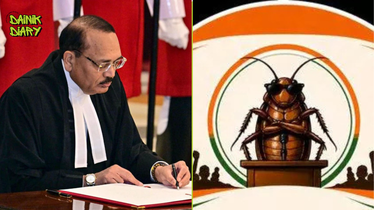 ‘Cockroach Janata Party’ विवाद पर CJI सूर्यकांत बोले- “इतना भावुक मत बनिए”