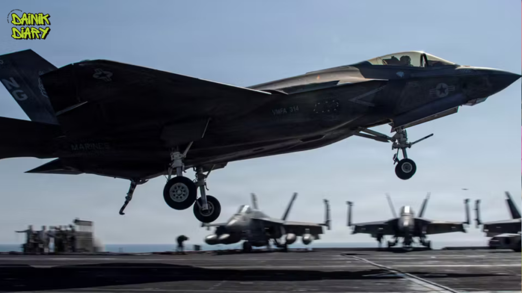 अमेरिका पर भड़का ईरान! F-35 हैंगर और अमेरिकी ठिकानों को बनाया निशाना, दी खुली चेतावनी 32 Dainik Diary Asad 1 25