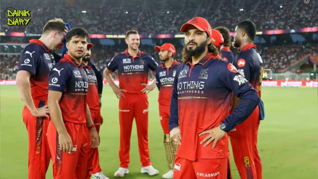 IPL 2026 जीतते ही RCB को लगा बड़ा झटका — Tim David पर लगा बैन, IPL 2027 का पहला मैच नहीं खेल पाएंगे 32 Dainik Diary Asad 2026 06 02T134452.750
