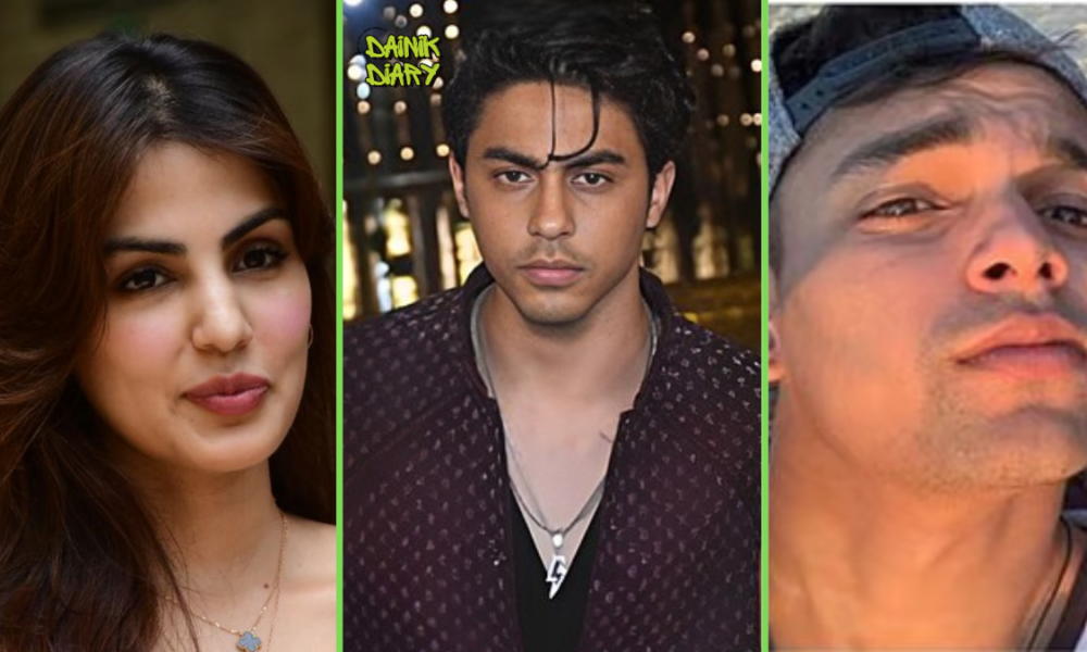 Rhea Chakraborty का दिल छू लेने वाला Confession — "Aryan Khan की गिरफ्तारी देख Showik की याद आ गई" | Dainik Diary
