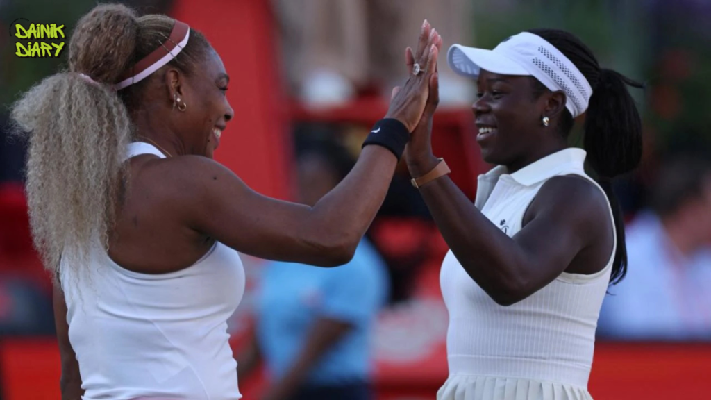 Serena Williams की शानदार वापसी, 4 साल बाद कोर्ट पर जीता मैच, बेटियों को ज्यादा रुचि खिलौनों और डिनर में 32 Serena Williams Makes Winning Comeback at Queen’s Club After 4 Years