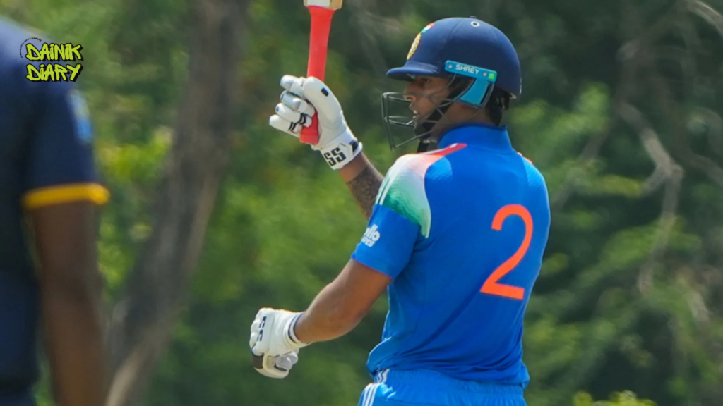 Shubman Gill और Shreyas Iyer से सीखने का मौका, Team India के नए खिलाड़ी के सामने करियर बदलने का सुनहरा अवसर 32 Dainik Diary Zaid 30 1