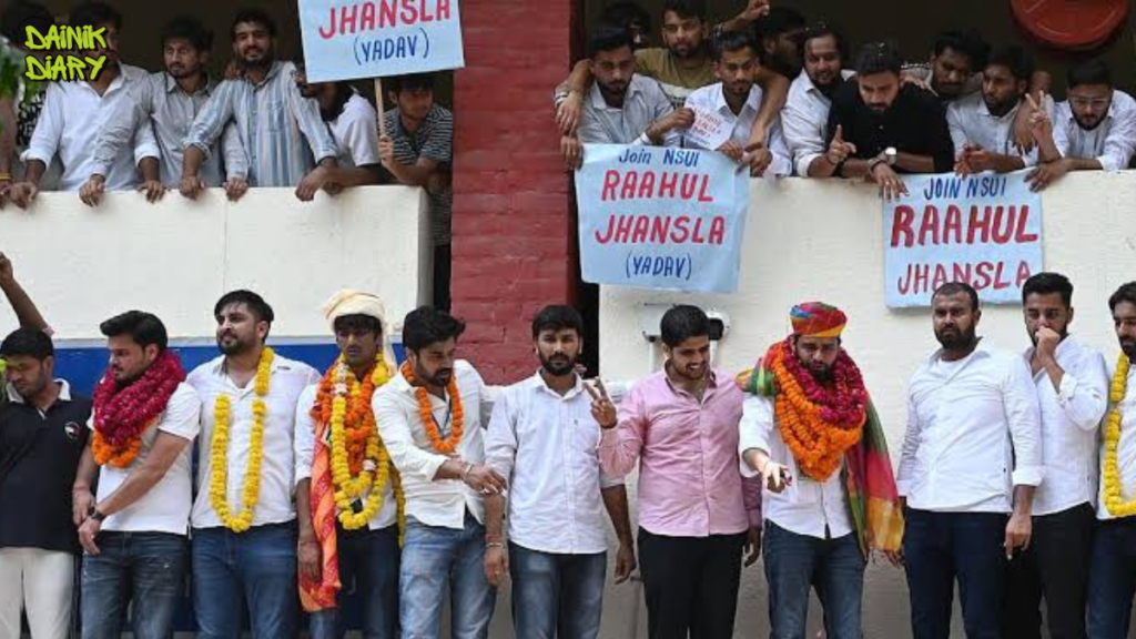 DUSU Election 2026: Porsche-Defender से Chai-Sutta तक छाया चुनावी रंग, ABVP-NSUI से आगे Gen Z पूछ रही Hostel, Safety और AI का क्या? 32 Dainik Diary Asad 2026 09 16T170438.247